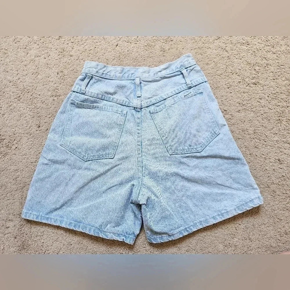 Vintage Mom Jean denim short shorts Size 9  Beverly Hills denim company … - Picture 5 of 6